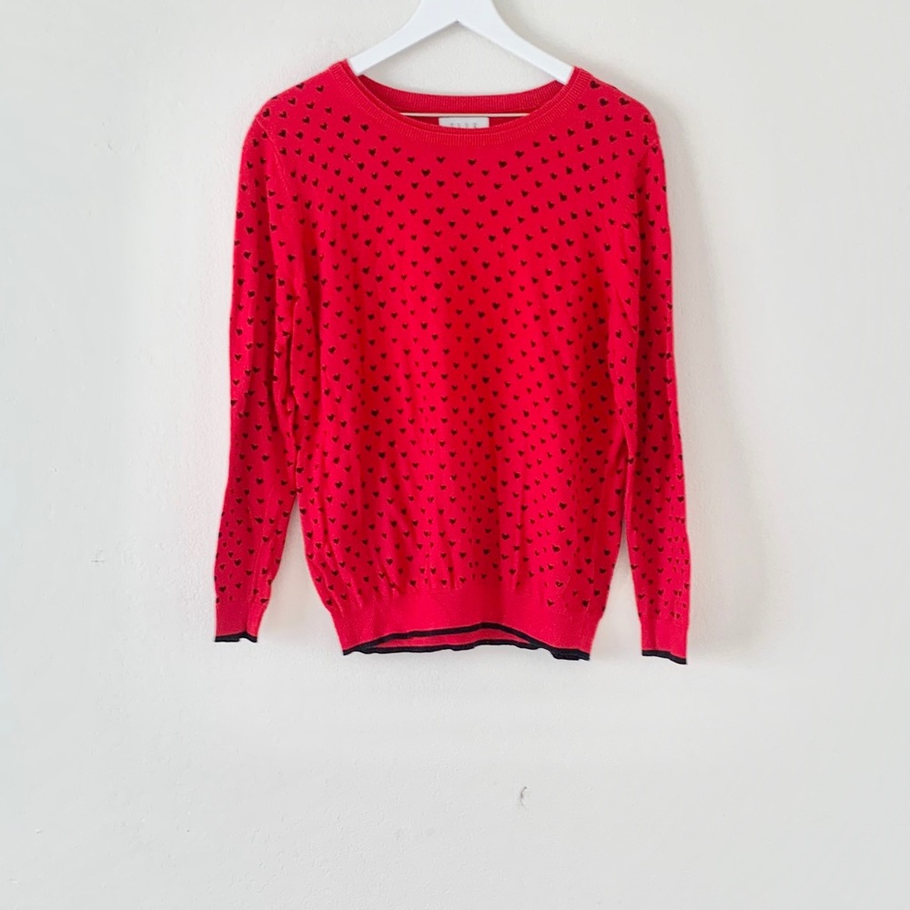 Elle heart sweater